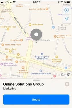 Apple Maps OSG