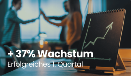 Erfolgreiches Quartal für die Agentur