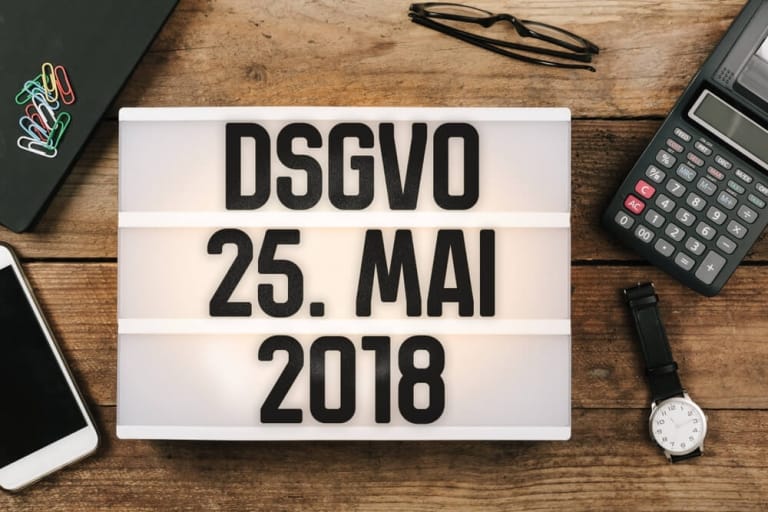 DSGVO-Leuchtbox