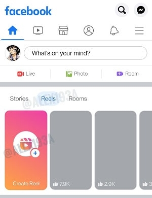 Facebook: Reels in das Stories Panel eingebaut, bald verfügbar?