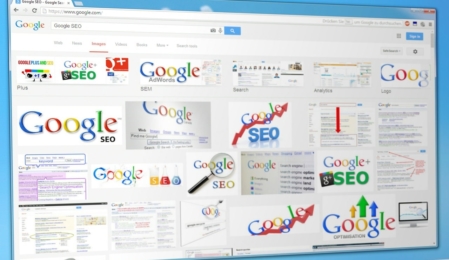 Weißes Bild an der Wand