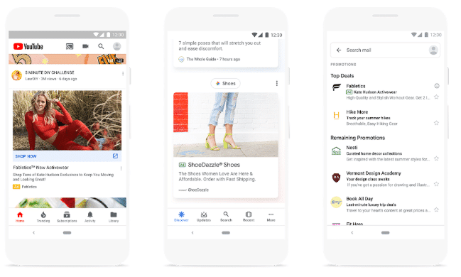 Anzeigenformat Google Discovery Ads