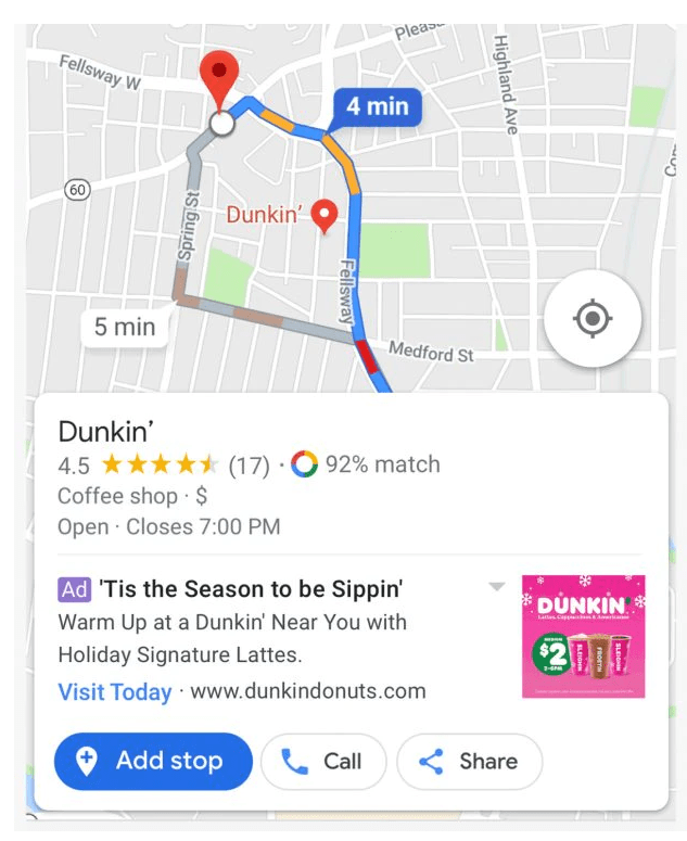 Google Maps Ads