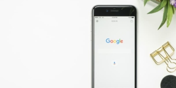 Google auf dem Smartphone