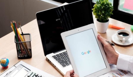 Ipad mit Google Suche