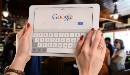 Google Startseite Tablet