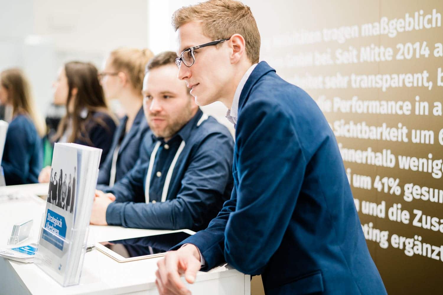 InternetWorld 2019 Beratung am Messestand