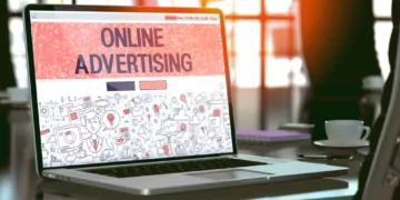 Online Advertising Lap Top