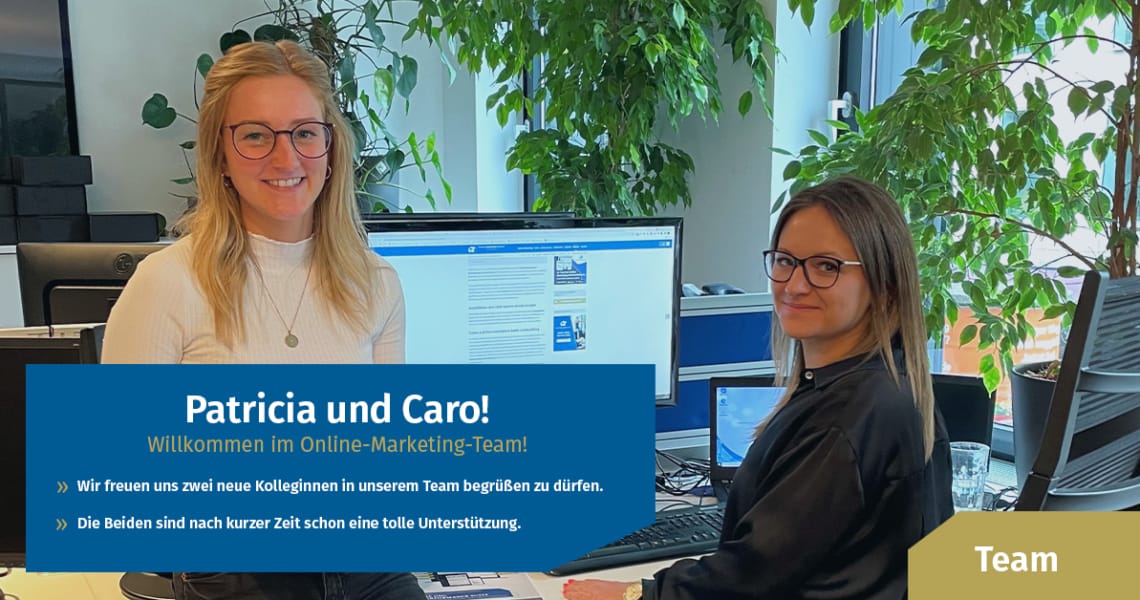 Patricia-und-Caro-Herzlich-Willkommen