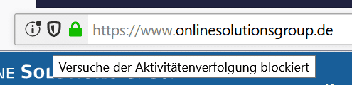 Screenshot Firefox URL Zeile