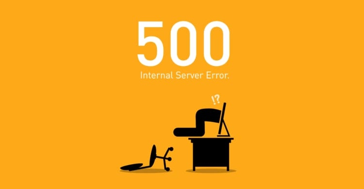 Statusmeldung 500 Internal Server Error