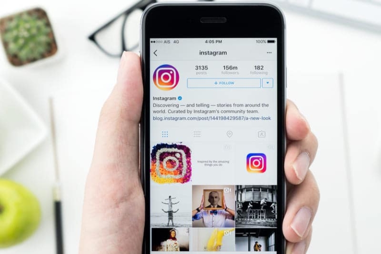 Instagram auf dem Smartphone