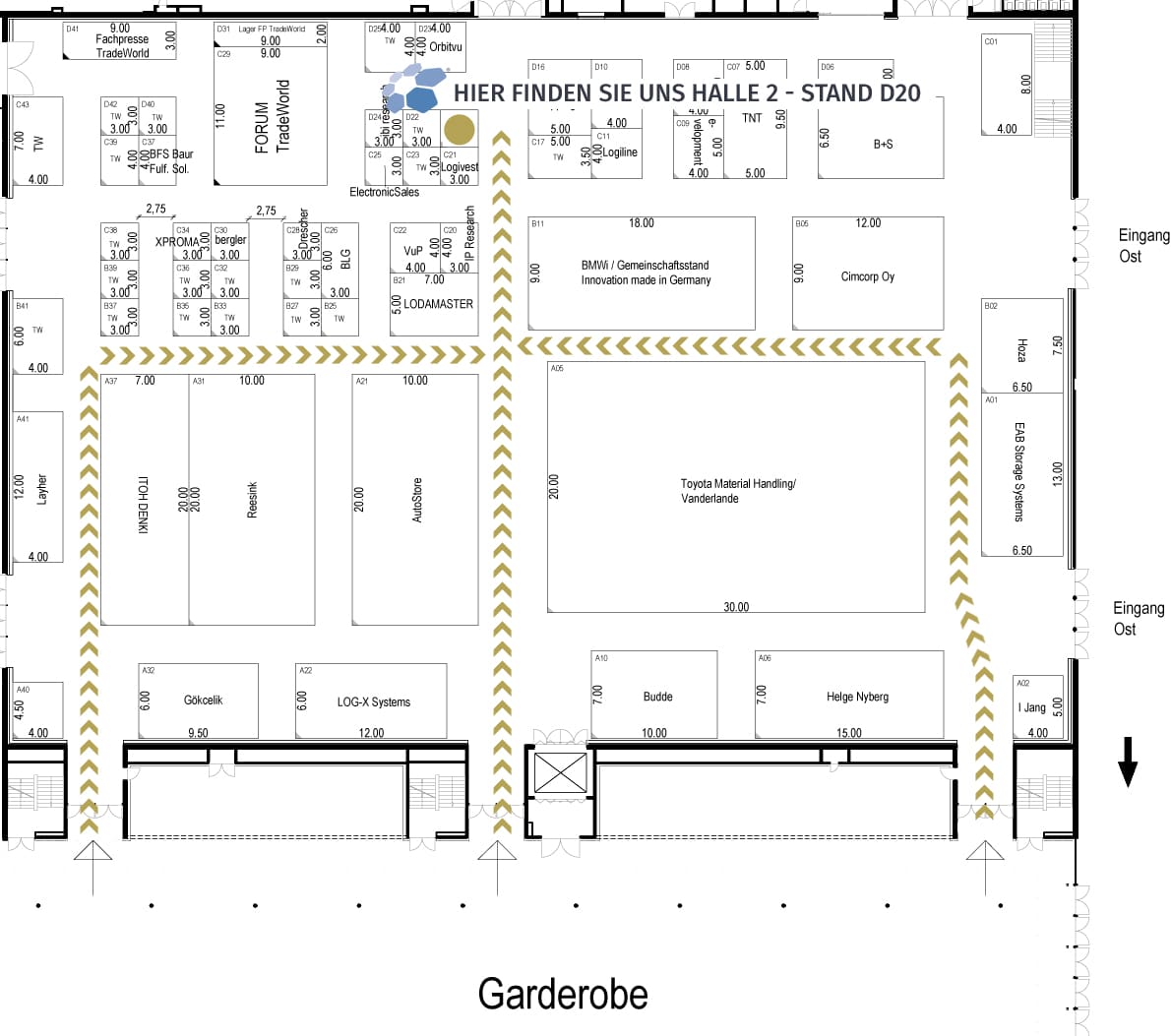 LogiMAT 2019 Halle 2