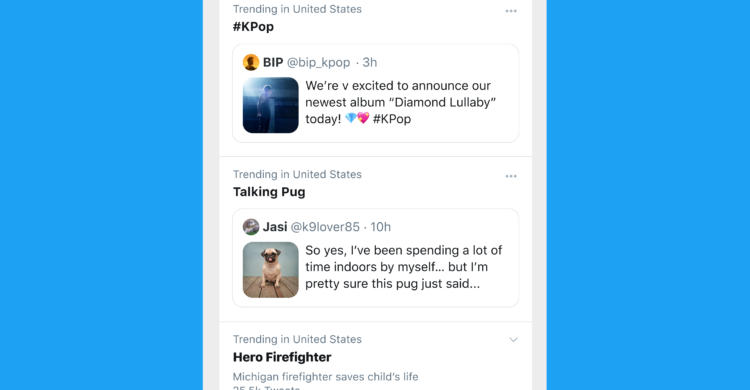 Online Marketing Twitter Trends Pinned Tweet News