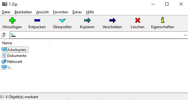 Typo3 Ladezeitenoptimierung 7-Zip