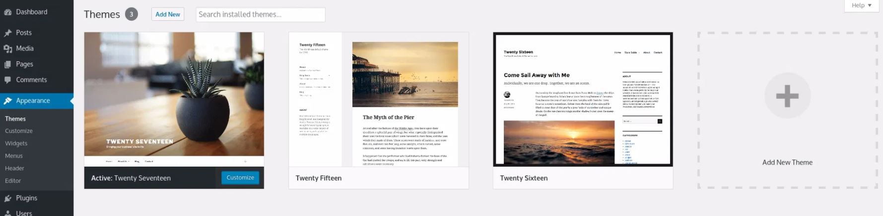 WordPress Themes