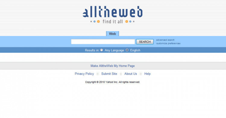 AlltheWeb AlltheWeb