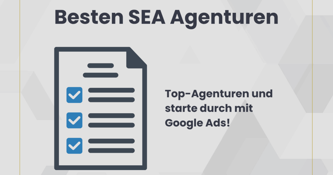 beste SEA Agentur Deutschland