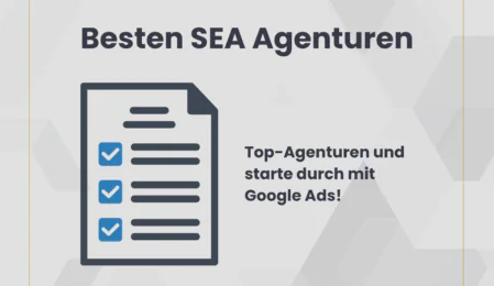 beste SEA Agentur Deutschland
