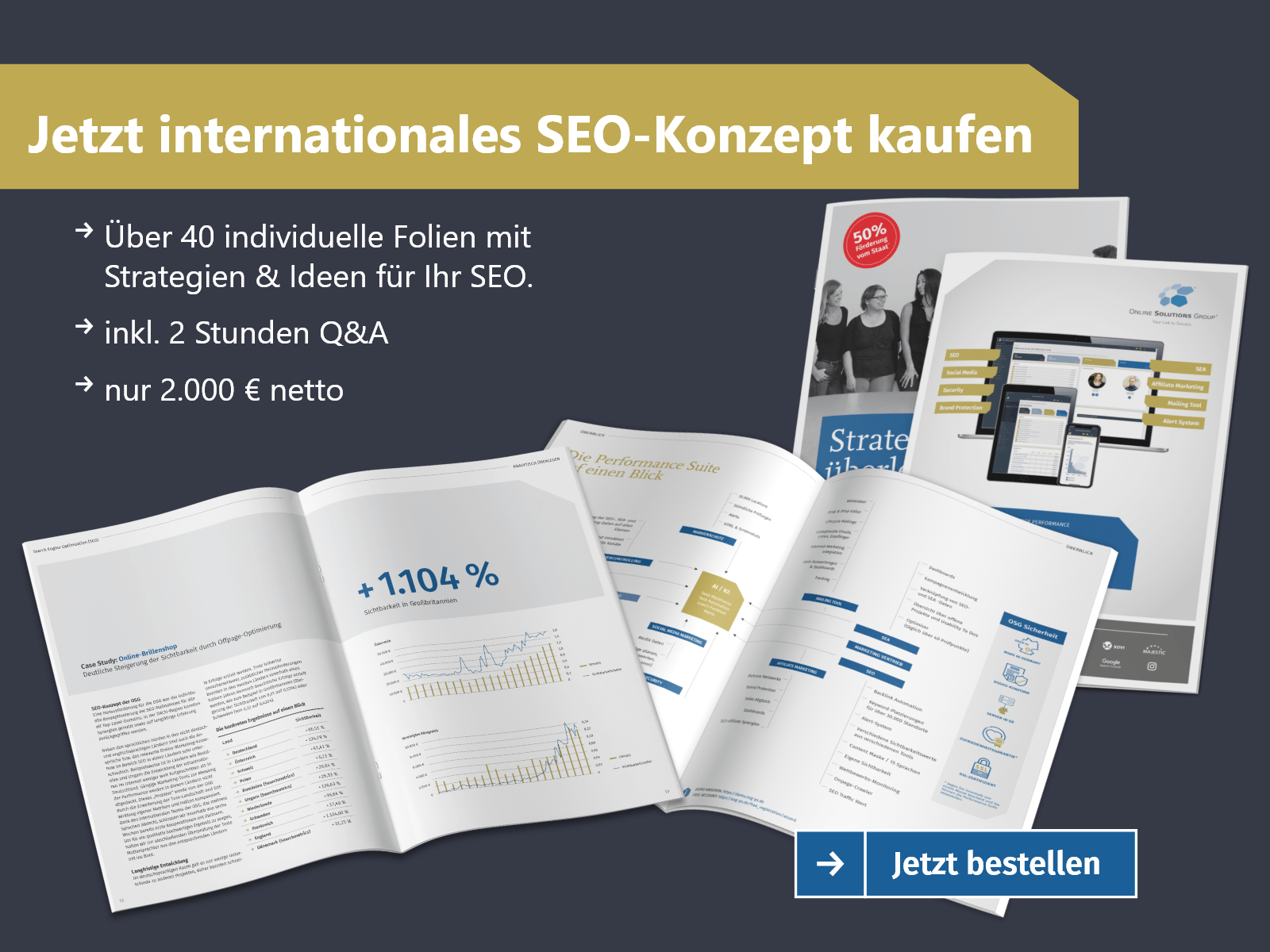 Banner internationales SEO