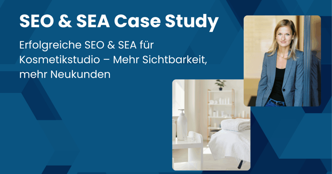 SEA und SEO für Kosmetikstudio