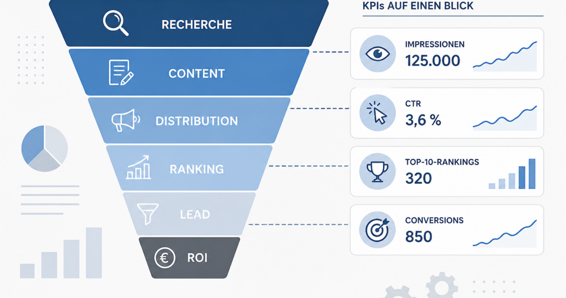 Content Marketing Funnel und KPI
