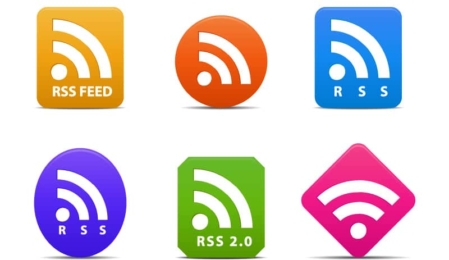 Coverbild RSS Feed Symbole