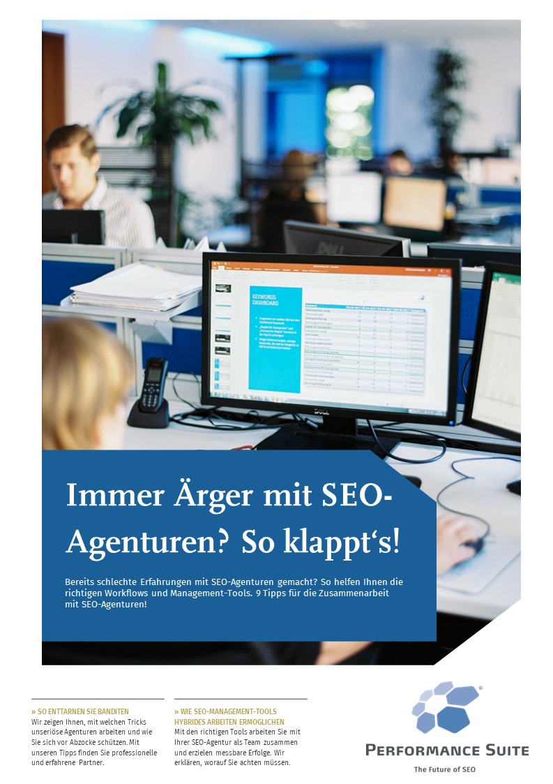 eBook: Immer Ärger mit SEO-Agenturen