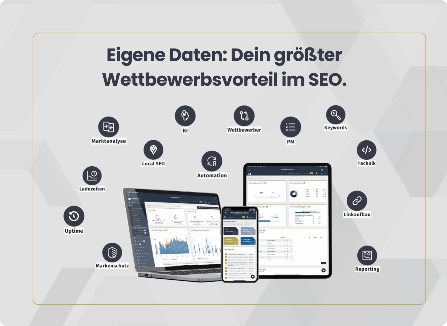 Eigene SEO Daten