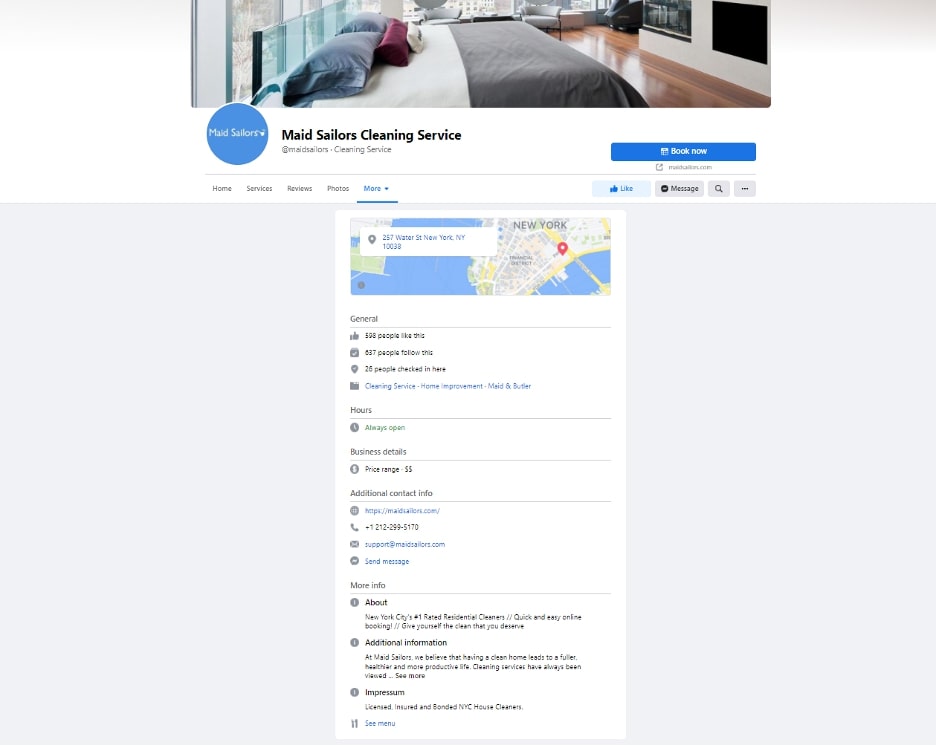 Facebook Page Unternehmen