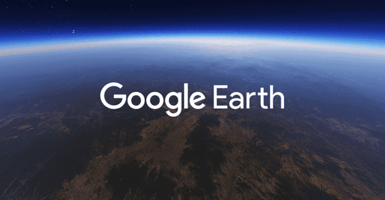 google earth weltall 