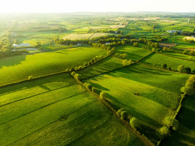 Endlose Landschaft