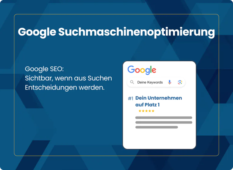 Google Suchmaschinenoptimierung