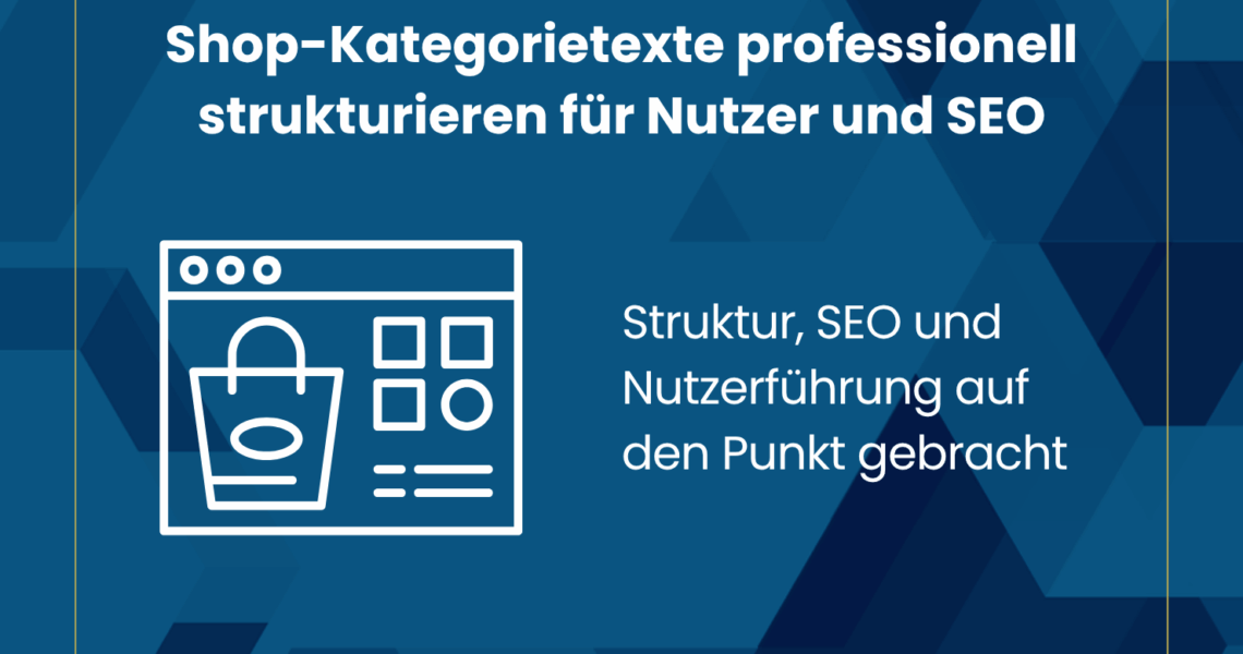 Shop-Kategorietexte