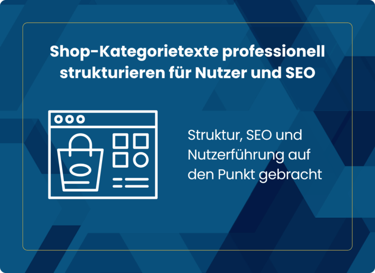 Shop-Kategorietexte