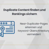 Duplicate Content finden: Near-Duplicate-Pages erkennen & gezielt handeln