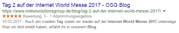 Indirekter CTA in einer Meta-Description