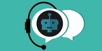 Chatbot mit Sprechblase