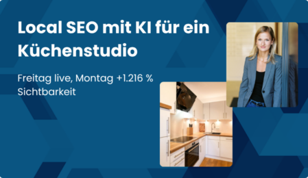 Local SEO mit KI für Küchenstudios
