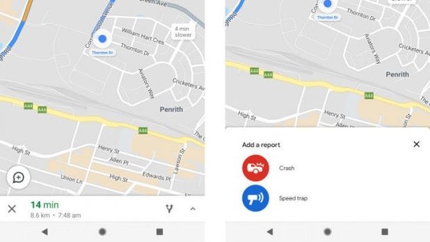 neue Google-Maps-Oberfläche