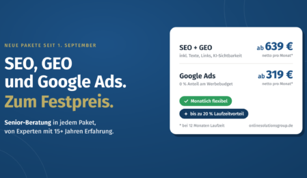 SEO GEO SEA zum Festpreis
