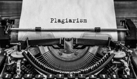 Schreibmaschine Plagiat