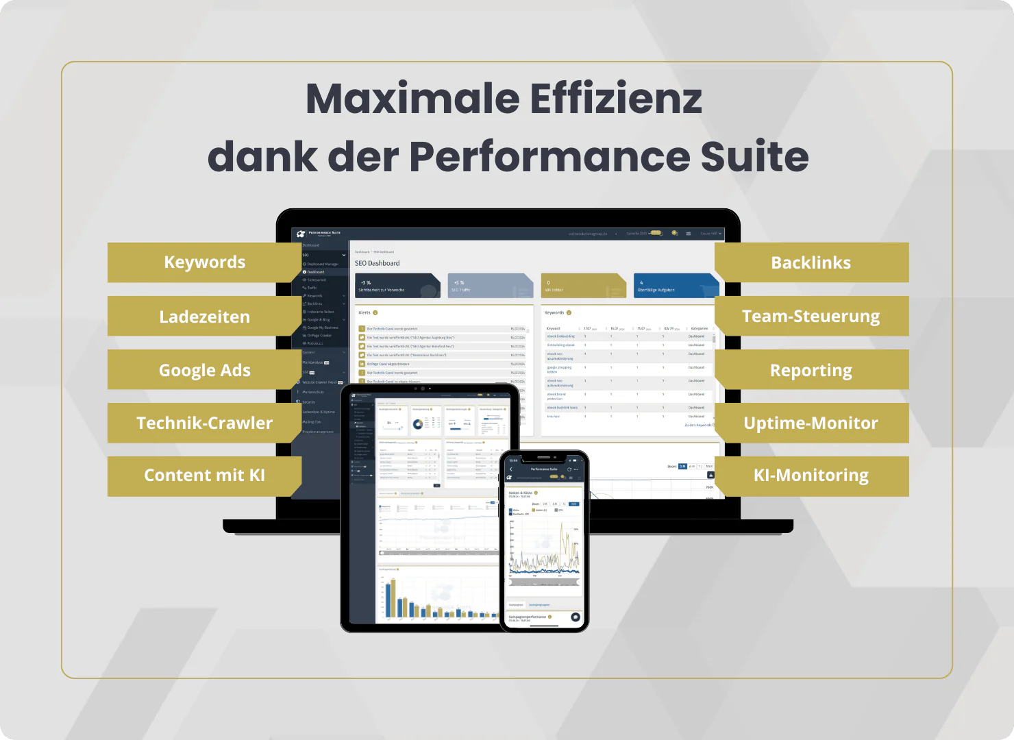 Search Agentur mit eigenem Tool