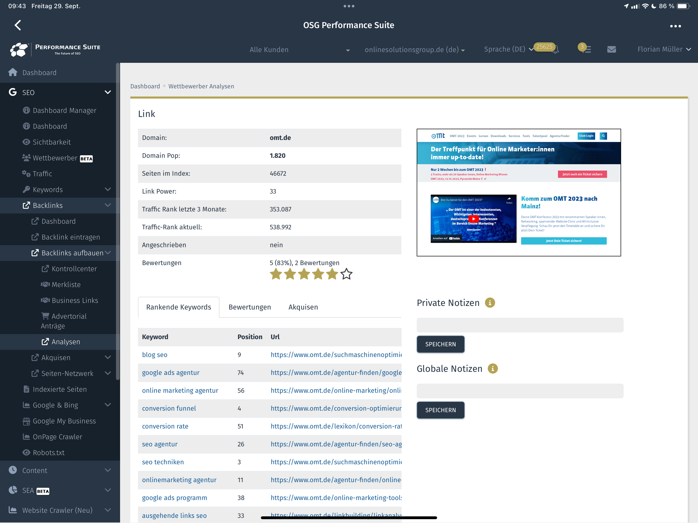 So lassen sich nicht nur Wettbewerber, sondern auch mĂśgliche Linkpartner und Websites finden, auf denen Werbung geschaltet werden kann. So lassen sich nicht nur Wettbewerber, sondern auch mĂśgliche Linkpartner und Websites finden, auf denen Werbung geschaltet werden kann.