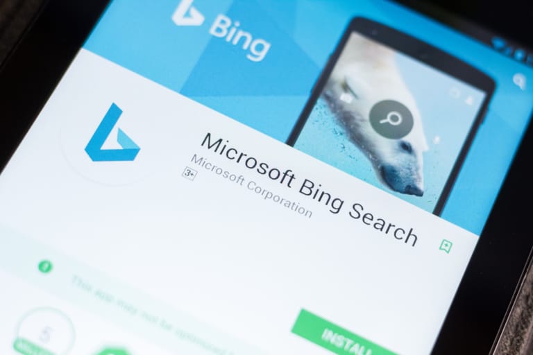 Bing wird in Bing Microsoft umbenannt