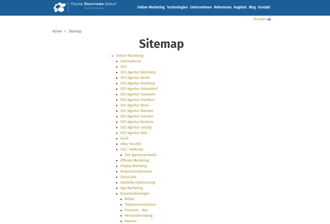 Sitemap-Html