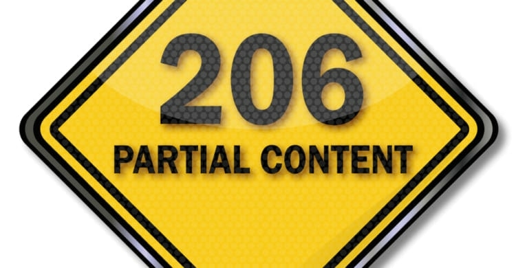 Statuscode 206 Partial Content