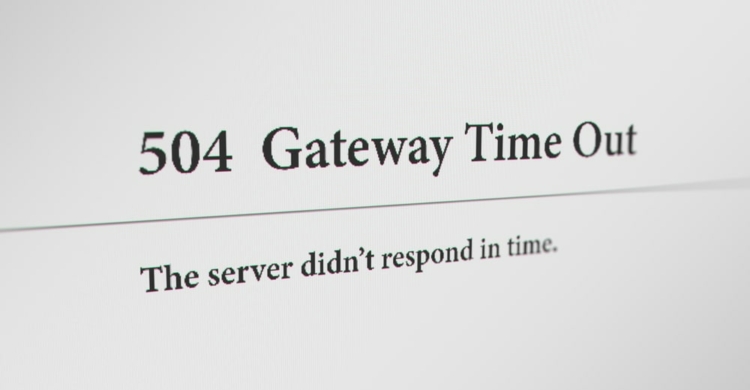 Statuscode 504 Gateway Time-Out