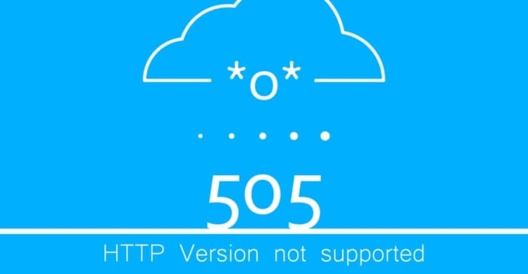 Statuscode 505 HTTP Version Not Supported