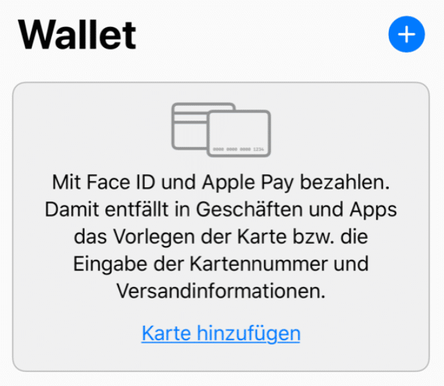 Apple Pay Wallet